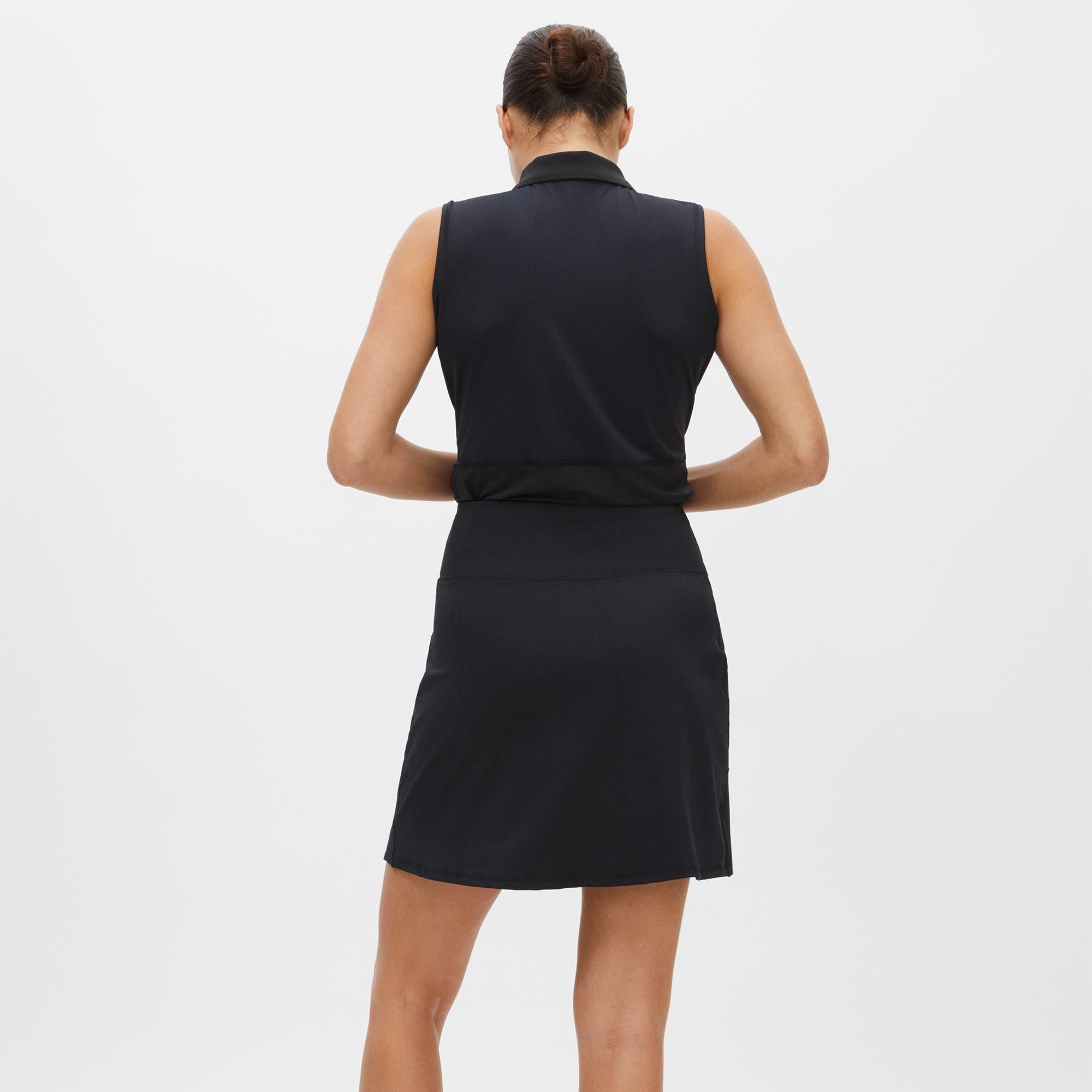 Rohnisch Nicky Ladies Sleeveless Golf Polo Shirt Black